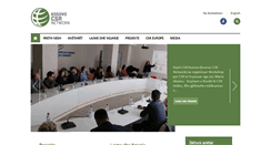 Desktop Screenshot of csrkosovo.org