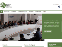 Tablet Screenshot of csrkosovo.org